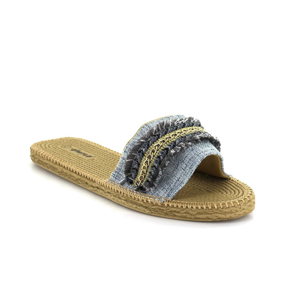 Majorca in Grey - Flip flops. NWT in box.